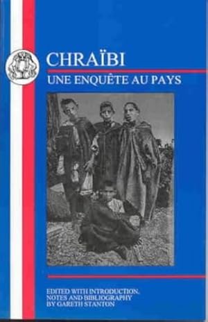 Image du vendeur pour Chraibi: L'Enqu ªte au Pays (French Texts) [Soft Cover ] mis en vente par booksXpress