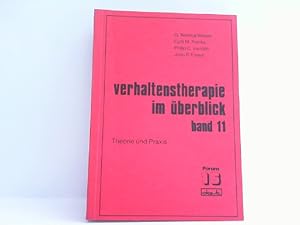 Seller image for Verhaltenstherapie im berblick (Forum fr Verhaltenstherapie und psychosoziale Praxis) Band 11 Theorie und Praxis. for sale by Antiquariat Ehbrecht - Preis inkl. MwSt.