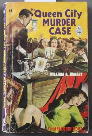 The Queen City Murder Case. (vintage 1950 Harlequin Book #68); Johnny Saxon series;