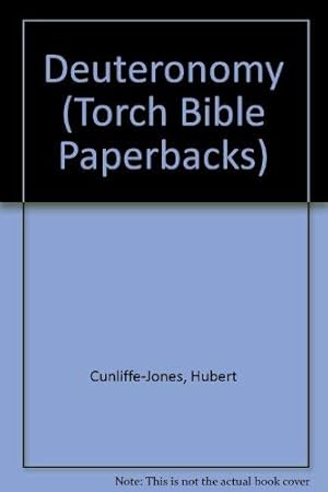 Bild des Verkufers fr Deuteronomy (Torch Bible Paperbacks) zum Verkauf von WeBuyBooks