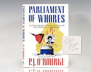 Imagen del vendedor de Parliament of Whores: A Lone Humorist Attempts to Explain the Entire U.S. Government. a la venta por Raptis Rare Books