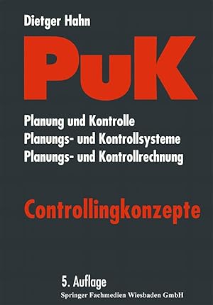 Bild des Verkufers fr PuK Planung und Kontrolle, Planungs- und Kontrollsysteme, Planungs- und Kontrollrechnung ; Controllingkonzepte ; Unternehmungsbeispiele von, Henkel KGaA, Dsseldorf, Daimler-Benz AG, Stuttgart, Siemens AG, Mnchen, Preussag AG, Hannover, Franz Haniel & Cie. GmbH, Duisburg zum Verkauf von Antiquariat Buchhandel Daniel Viertel