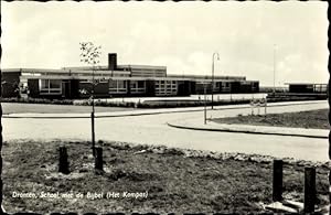 Bild des Verkufers fr Ansichtskarte / Postkarte Dronten Flevoland Niederlande, School met de Bijbel zum Verkauf von akpool GmbH