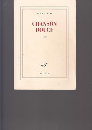 Immagine del venditore per CHANSON DOUCE. venduto da Jacques AUDEBERT