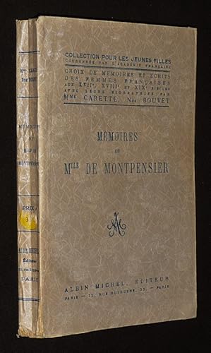 Imagen del vendedor de Mmoires de Mademoiselle de Montpensier a la venta por Abraxas-libris