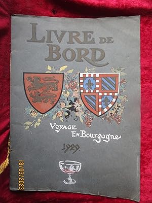 Imagen del vendedor de LA NORMANDIE en BOURGOGNE - LIVRE de BORD de l'EXPDITION ORGANISE par Lucien DORIN en 1919 a la venta por LA FRANCE GALANTE