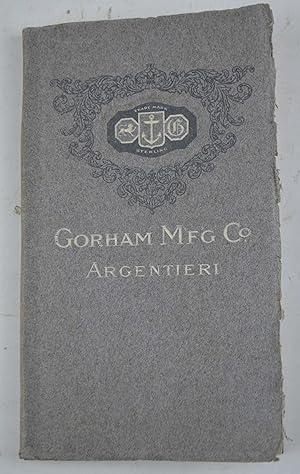 Gorham Manufacturing Company. Argentieri e Orefici.