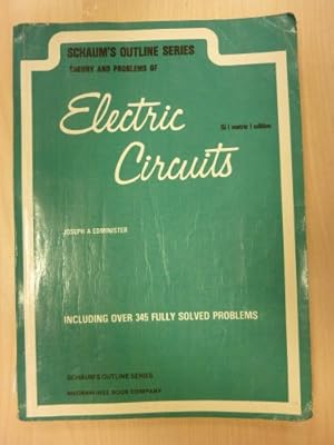 Immagine del venditore per Schaum's Outline of Electric Circuits venduto da WeBuyBooks