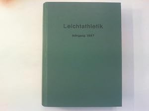 Leichtathletik 1987. Nrn.1-51/52. Jahrgang komplett; gebunden.