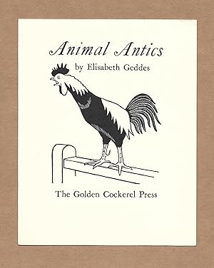 Imagen del vendedor de Animal Antics [Prospectus] a la venta por The Bookshop at Beech Cottage