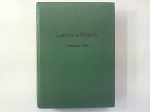 Leichtathletik 1960. Nrn.1-52, Jahrgang komplett; gebunden. Bundesfachzeitschrift und amtliches O...