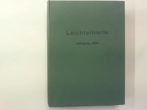 Leichtathletik 1958. Nrn.1-52. Jahrgang komplett; gebunden. Bundesfachzeitschrift und amtliches O...