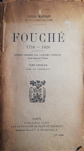 Fouchè 1759-1820