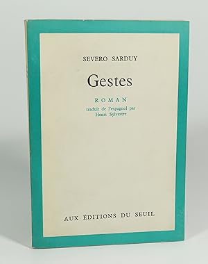 Seller image for Gestes for sale by Librairie L'Autre sommeil