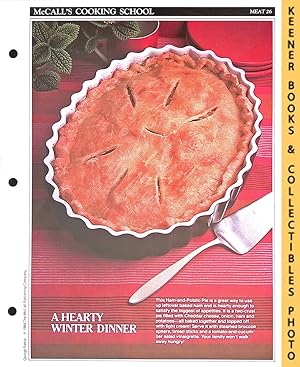 McCall's Cooking School Recipe Card: Meat 26 - Ham-And-Potato Pie : Replacement McCall's Recipage...