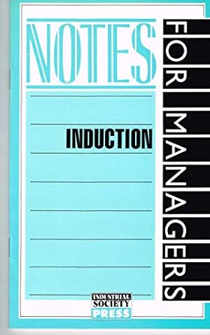Seller image for Induction (Management in Education S.) for sale by WeBuyBooks