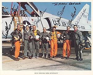 Seller image for PHOTOGRAPH ***SIGNED*** Mercury Seven 7 Astronauts for sale by Legends In History