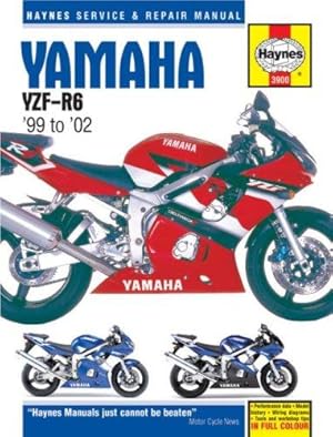 Seller image for Yamaha YZF-R6 Service and Repair Manual: 1998 to 2001 (Haynes Service and Repair Manuals) for sale by WeBuyBooks