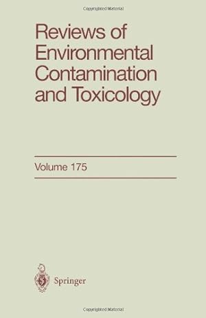 Seller image for Reviews of Environmental Contamination and Toxicology 175 [Paperback ] for sale by booksXpress