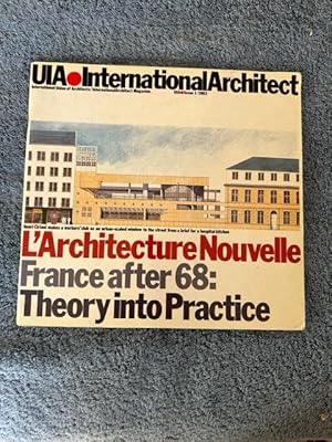 Seller image for UIA Issue 1/1983: L'Architecture Nouvelle, France after 68: Theory into Practice for sale by Tiber Books