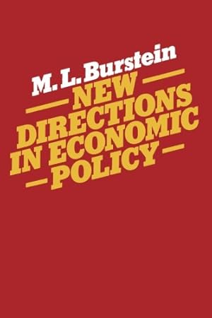 Immagine del venditore per New Directions in Economic Policy by Burstein, M. L. [Paperback ] venduto da booksXpress