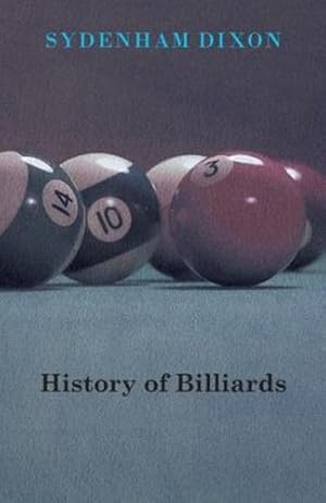 Bild des Verkufers fr History of Billiards [Soft Cover ] zum Verkauf von booksXpress