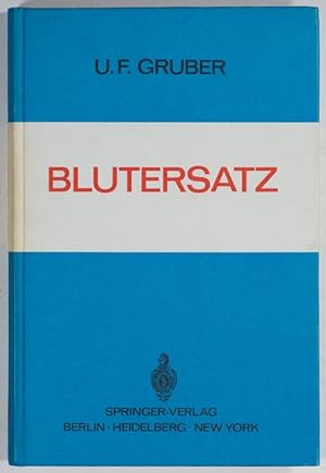 Seller image for Blutersatz. for sale by Antiq. F.-D. Shn - Medicusbooks.Com