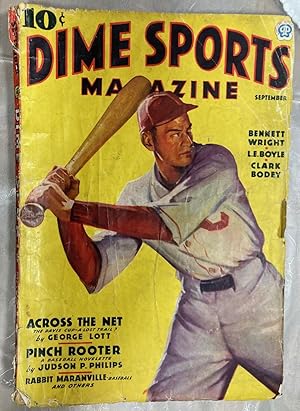 Immagine del venditore per Dime Sports Magazine September 1936 Vol. 3 No. 3 venduto da biblioboy