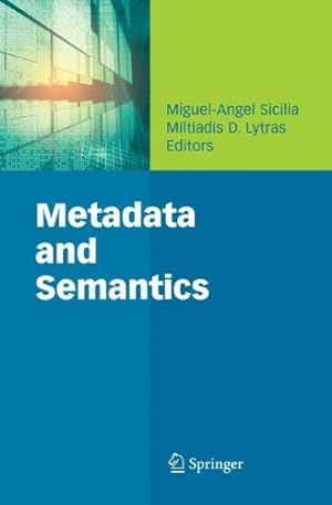 Immagine del venditore per Metadata and Semantics [Paperback ] venduto da booksXpress