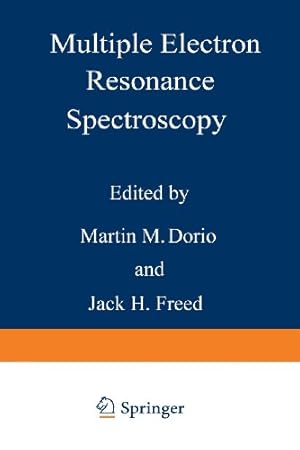 Bild des Verkufers fr Multiple Electron Resonance Spectroscopy by Dorio, M. M. [Paperback ] zum Verkauf von booksXpress