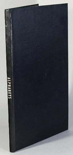 Image du vendeur pour Characteres et alphabets de langues mortes et vivantes contenant vingt-cinq plances [drop title] (extracted from Encyclopdie, ou dictionnaire raisonn des sciences, des arts et des mtiers) mis en vente par Rulon-Miller Books (ABAA / ILAB)