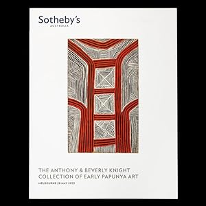 Immagine del venditore per Sotheby's Australia. The Anthony & Beverly Knight Collection of Early Papunya Art. Melbourne, 28 May 2013. venduto da Douglas Stewart Fine Books