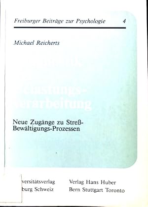 Bild des Verkufers fr Diagnostik der Belastungsverarbeitung : neue Zugnge zu Stressbewltigungsprozessen. Freiburger Beitrge zur Psychologie ; Bd. 4 zum Verkauf von books4less (Versandantiquariat Petra Gros GmbH & Co. KG)