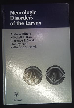 Seller image for Neurologic Disorders of the Larynx. for sale by books4less (Versandantiquariat Petra Gros GmbH & Co. KG)
