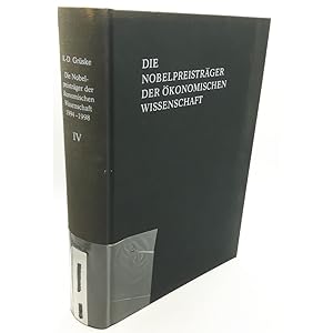 Bild des Verkufers fr Die Nobelpreistrger der konomischen Wissenschaft; Bd. 4., 1994 - 1998. zum Verkauf von books4less (Versandantiquariat Petra Gros GmbH & Co. KG)