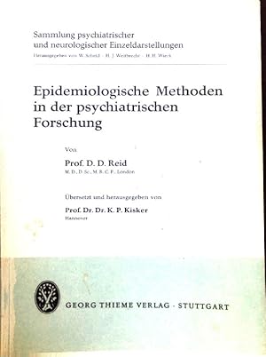 Seller image for Epidemiologische Methoden in der psychiatrischen Forschung. Sammlung psychiatrischer und neurologischer Einzeldarstellungen. for sale by books4less (Versandantiquariat Petra Gros GmbH & Co. KG)