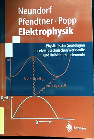 Elektrophysik : physikalische Grundlagen der elektrotechnischen Werkstoffe und Halbleiterbaueleme...