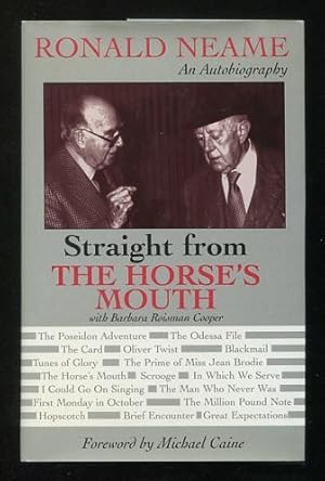Seller image for Straight from the Horse's Mouth: Ronald Neame, an Autobiography [*SIGNED*] for sale by ReadInk, ABAA/IOBA