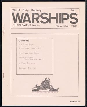Warships Supplement No. 28, November 1972 (World Ship Society)