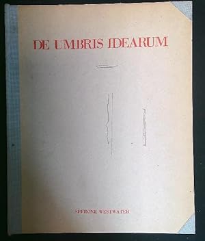 Immagine del venditore per De Umbris Idearum venduto da Librodifaccia