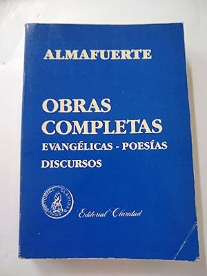 Immagine del venditore per Obras completas, evagelicas, poesias, discursos venduto da Libros nicos