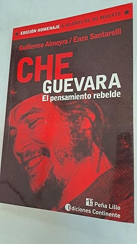 Bild des Verkufers fr Che Guevara el pensamiento rebelde zum Verkauf von Libros nicos