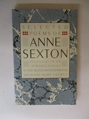 Imagen del vendedor de Selected Poems of Anne Sexton a la venta por GREENSLEEVES BOOKS