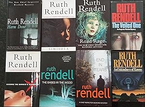 Seller image for Inspector Wexford - 8 Novels, An Unknidness of Ravens; The Veiled One; Road Rage; Simisola; End in Tears; Kissing the Gunner's Daughter; The Babes in the Wood for sale by Wyseby House Books