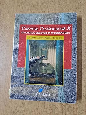 Imagen del vendedor de Cuentos clasificados X a la venta por Libros nicos