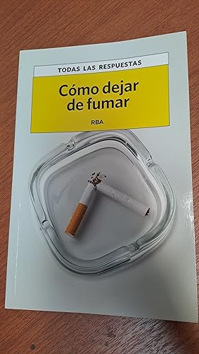 Imagen del vendedor de Como dejar de fumar a la venta por Libros nicos