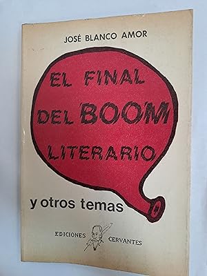 Seller image for El final del boom literario y otros temas for sale by Libros nicos