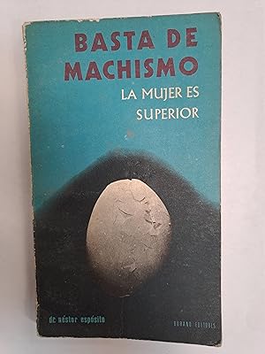 Imagen del vendedor de Basta de machismo a la venta por Libros nicos