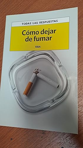 Imagen del vendedor de Como dejar de fumar a la venta por Libros nicos