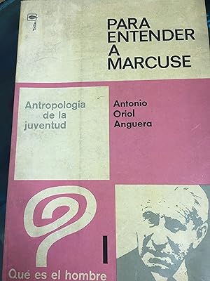 Imagen del vendedor de Para entender a Marcuse a la venta por Libros nicos